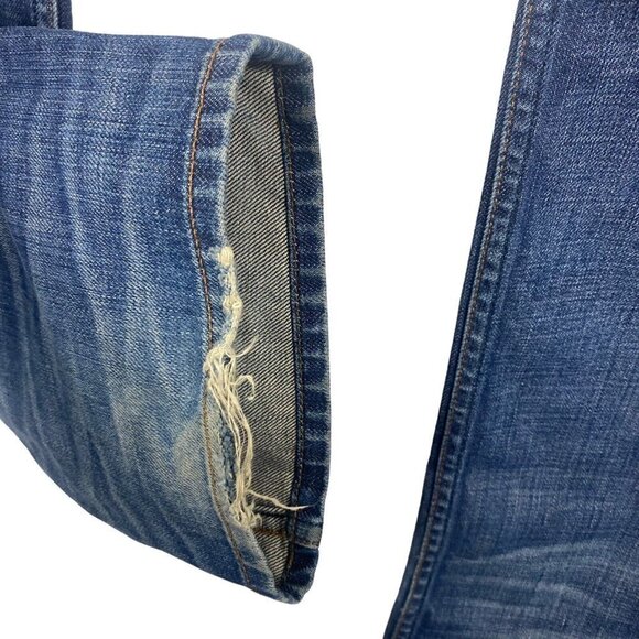 J Brand Men's Blue Kane Slim Straight Leg Distressed Denim Jeans US 33 - Picture 9 of 16